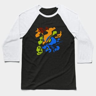 abstraction Baseball T-Shirt